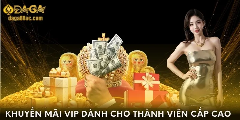 Khuyến mãi VIP dành cho thành viên cấp cao